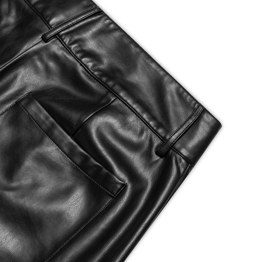 BLACK LEATHER PANT