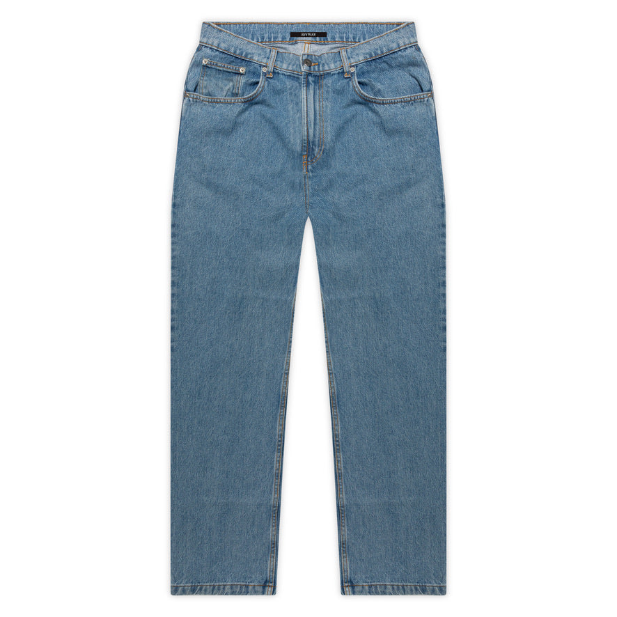 WAX COATED DENIM PANT