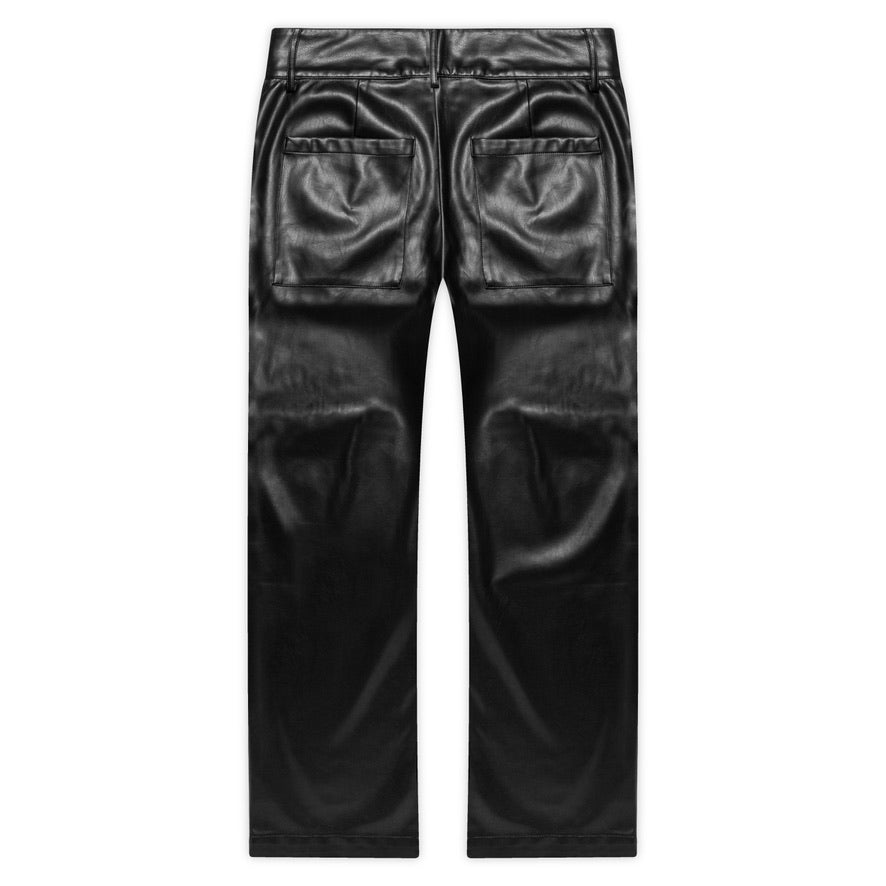 BLACK LEATHER PANT