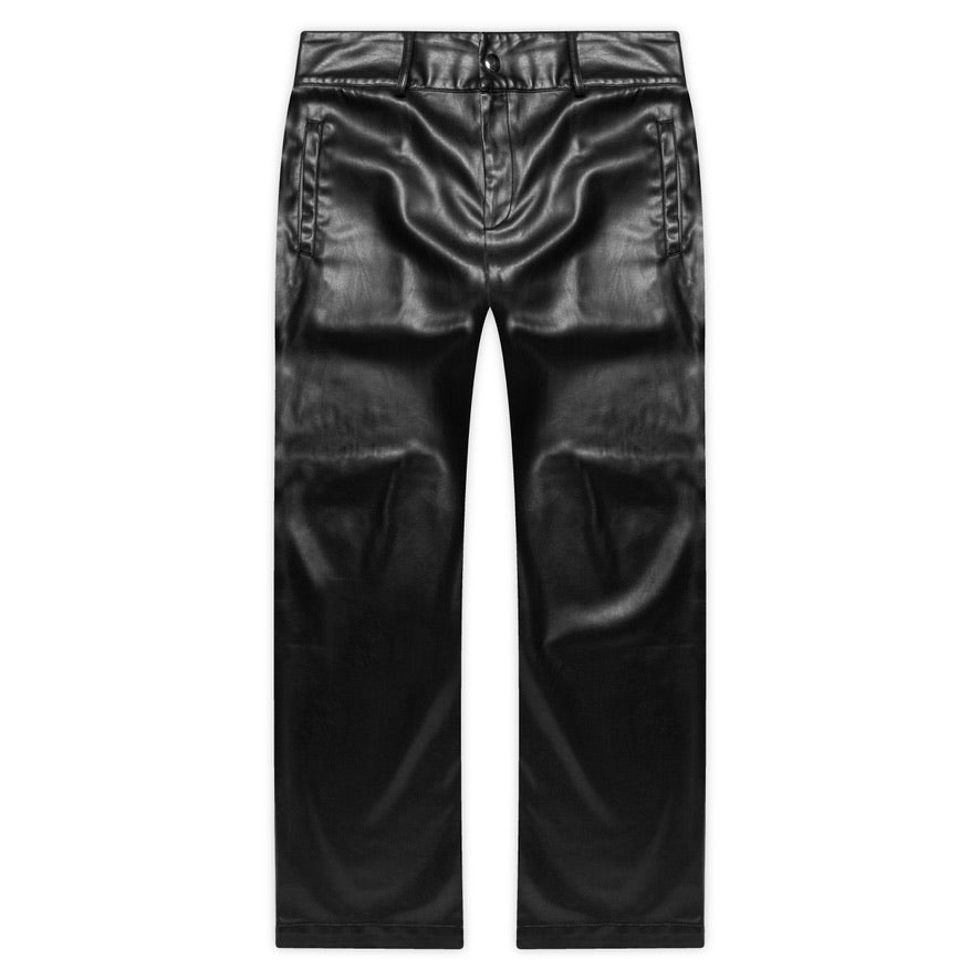 BLACK LEATHER PANT